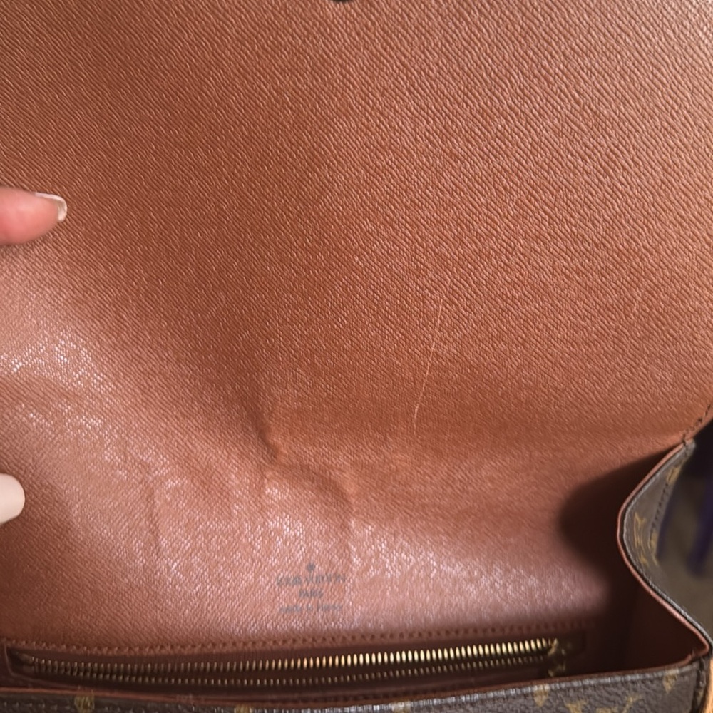 Louis Vuitton Brown Monogram Crossbody Bag - Picture 8 of 13